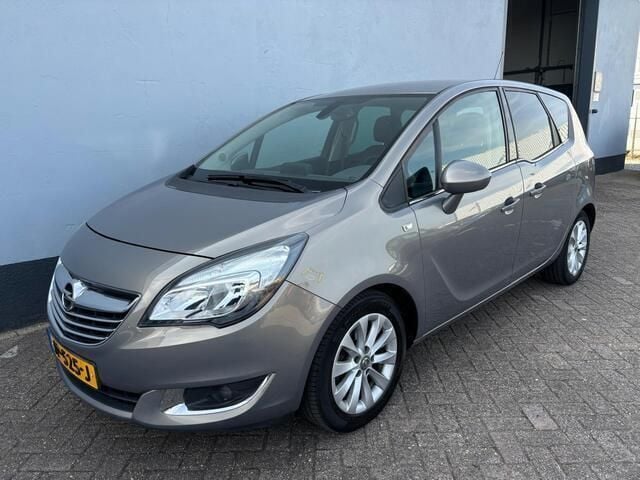 Grijs Gebruikt 2014 Opel Meriva Cosmo MPV | € 5.750 (Eerlijke prijs) - Afbeelding 1/4