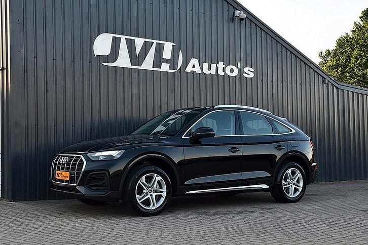 Zwart Occasion 2021 Audi Q5 Sportback S-Line SUV | € 31.500 (Super prijs) - Afbeelding 1/4