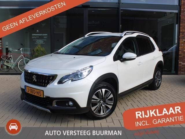 Wit Gebruikt 2019 Peugeot 2008 Allure SUV | € 13.450 (Super prijs) - Afbeelding 1/4