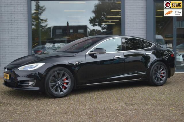 Zwart Gebruikt 2019 Tesla Model S Performance Sedan | € 48.999 - Afbeelding 1/4