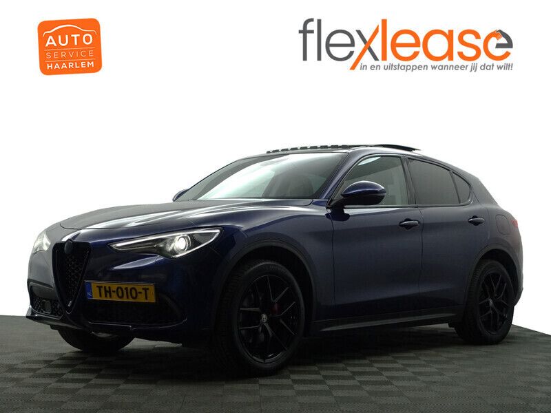 Blauw metallic Gebruikt 2018 Alfa Romeo Stelvio SUV | € 29.900 (Duur) - Afbeelding 1/4