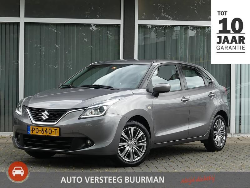 Grijs Gebruikt 2017 Suzuki Baleno Exclusive Hatchback | € 7.690 (Eerlijke prijs) - Afbeelding 1/4