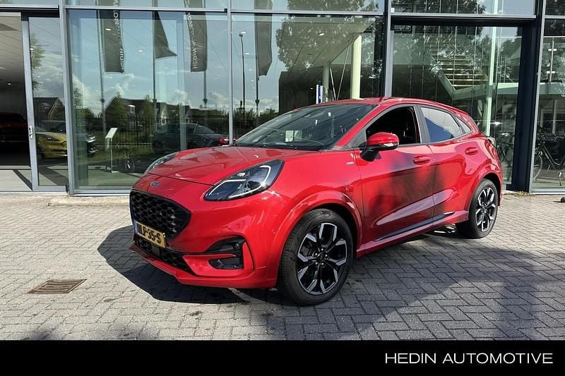 Rood Gebruikt 2020 Ford Puma Gen-E ST-Line X SUV | € 20.244 (Eerlijke prijs) - Afbeelding 1/4