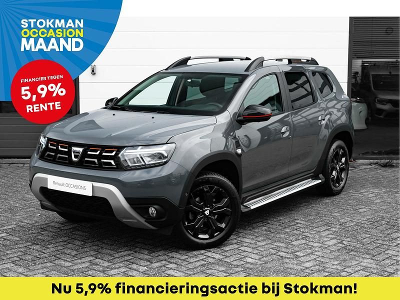 Grijs Gebruikt 2022 Dacia Duster Extreme SUV | € 19.900 (Iets duurder) - Afbeelding 1/3