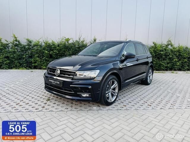 Zwart Gebruikt 2019 VW Tiguan R-line SUV | € 31.499 (Goede deal) - Afbeelding 1/4