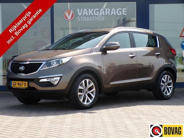 Bruin Gebruikt 2015 Kia Sportage SUV | € 10.950 (Eerlijke prijs) - Afbeelding 1/4