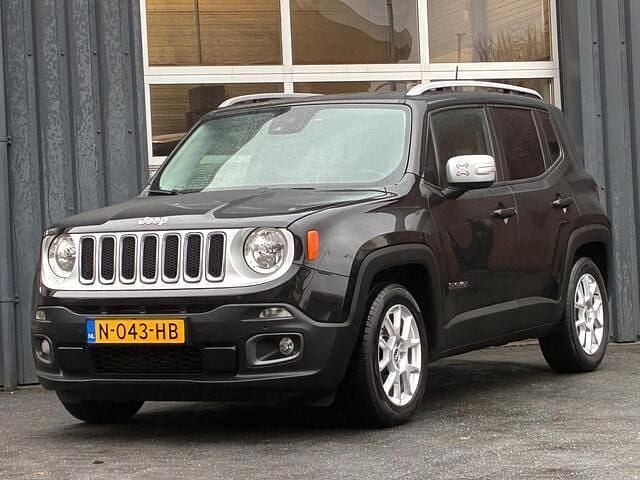 Zwart Occasion 2016 Jeep Renegade Limited SUV | € 11.999 (Goede deal) - Afbeelding 1/4