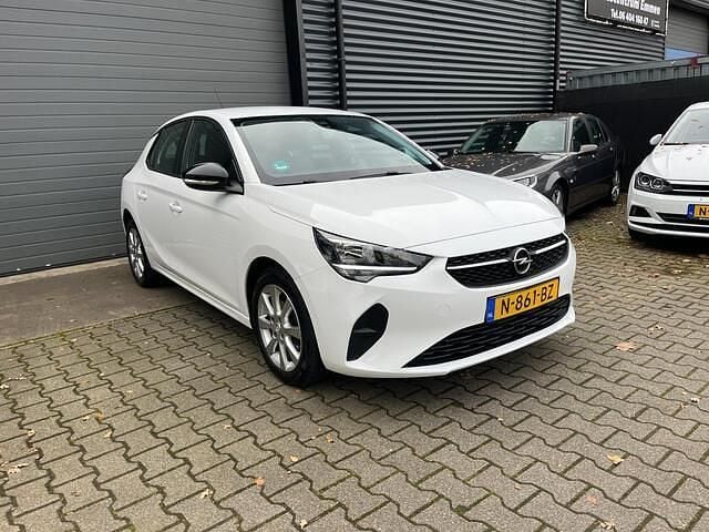 Wit Gebruikt 2021 Opel Corsa Edition Hatchback | € 8.995 (Goede deal) - Afbeelding 1/4