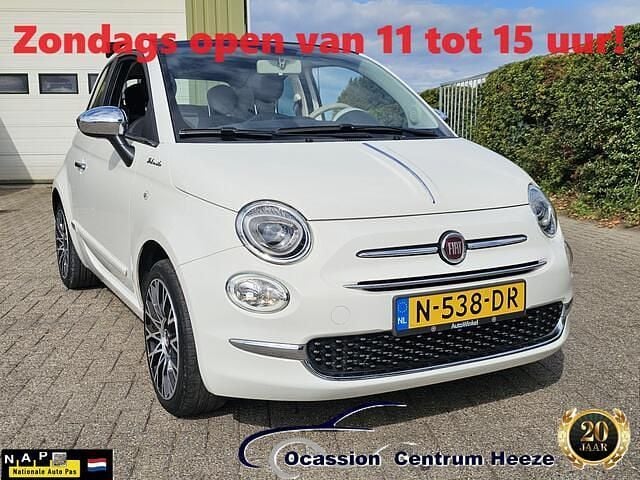 Wit Occasion 2021 Fiat 500C Dolcevita Cabriolet | € 13.899 (Goede deal) - Afbeelding 1/4