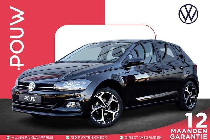 Zwart Gebruikt 2021 VW Polo Comfortline Hatchback | € 18.950 (Goede deal) - Afbeelding 1/4