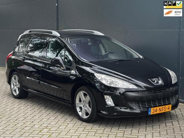 Zwart Gebruikt 2010 Peugeot 308 Signature Sky Stationwagen | € 2.745 (Eerlijke prijs) - Afbeelding 1/4