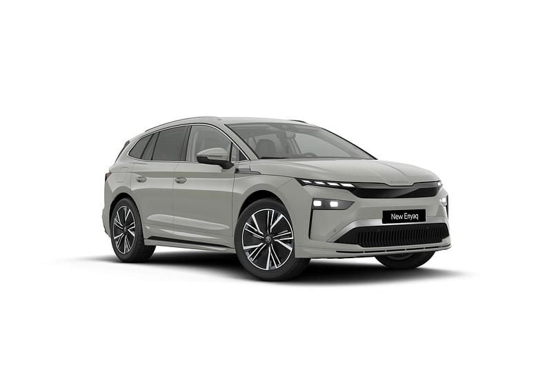 Steel grey Nieuw 2025 Skoda Enyaq iV Business Line SUV | € 52.205 (Iets duurder) - Afbeelding 1/4