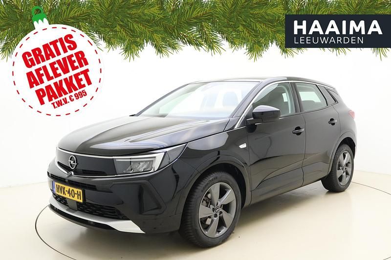 Zwart Occasion 2024 Opel Grandland X SUV | € 24.950 (Goede deal) - Afbeelding 1/4