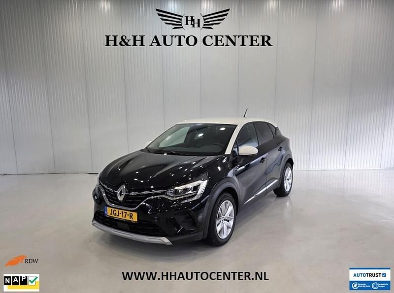 Zwart (metallic) Gebruikt 2021 Renault Captur Intens SUV | € 19.350 (Super prijs) - Afbeelding 1/4
