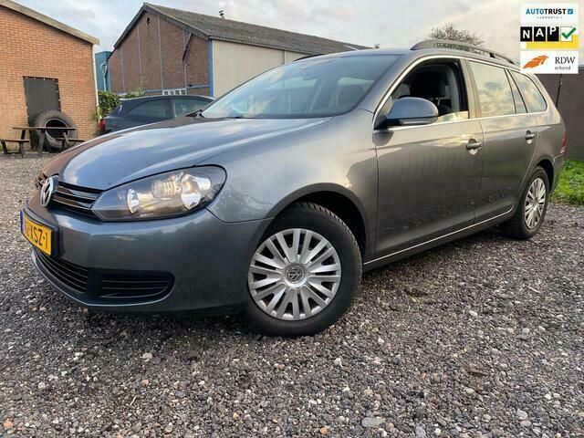 Grijs Gebruikt 2012 VW Golf VII Comfortline Stationwagen | € 6.999 (Eerlijke prijs) - Afbeelding 1/4