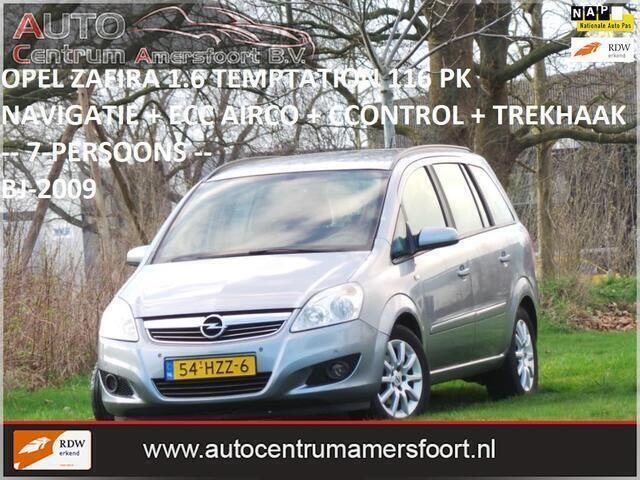 Grijs Gebruikt 2009 Opel Zafira MPV | € 3.449 (Eerlijke prijs) - Afbeelding 1/4