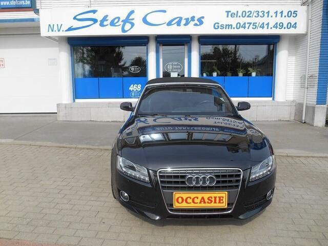 Zwart Gebruikt 2011 Audi A5 Cabriolet S-Line Cabriolet | € 15.850 (Eerlijke prijs) - Afbeelding 1/4