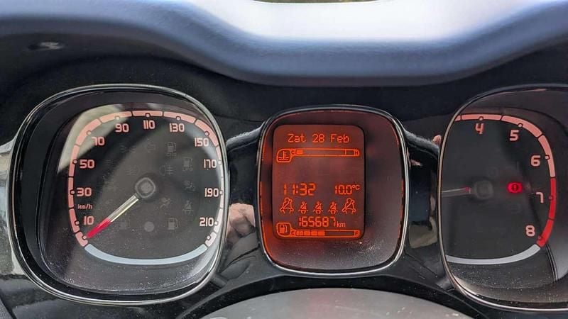 Occasion Fiat Panda Lounge 69 PK (50 kW) 2016 Blauw Hatchback