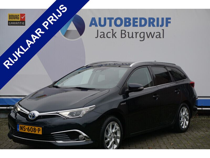 Grijs Gebruikt 2017 Toyota Auris Hybrid Executive Stationwagen | € 16.450 (Eerlijke prijs) - Afbeelding 1/4