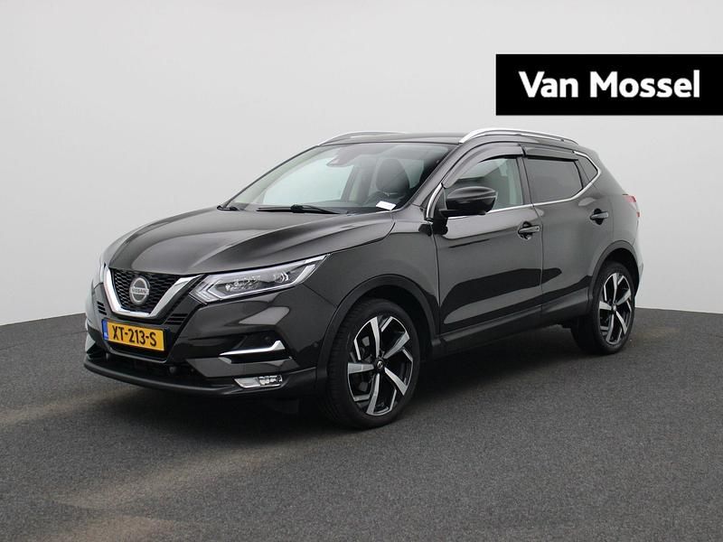 Zwart Gebruikt 2019 Nissan Qashqai Tekna SUV | € 18.900 (Eerlijke prijs) - Afbeelding 1/4
