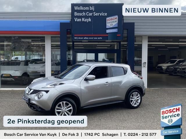 Grijs Gebruikt 2017 Nissan Juke Acenta SUV | € 13.950 (Iets duurder) - Afbeelding 1/4