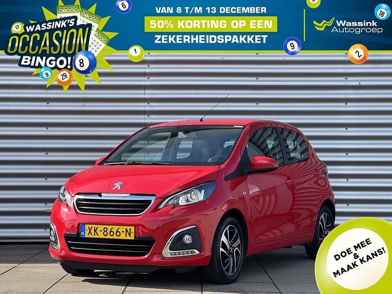 Rood Gebruikt 2019 Peugeot 108 Allure Hatchback | € 12.720 (Eerlijke prijs) - Afbeelding 1/4
