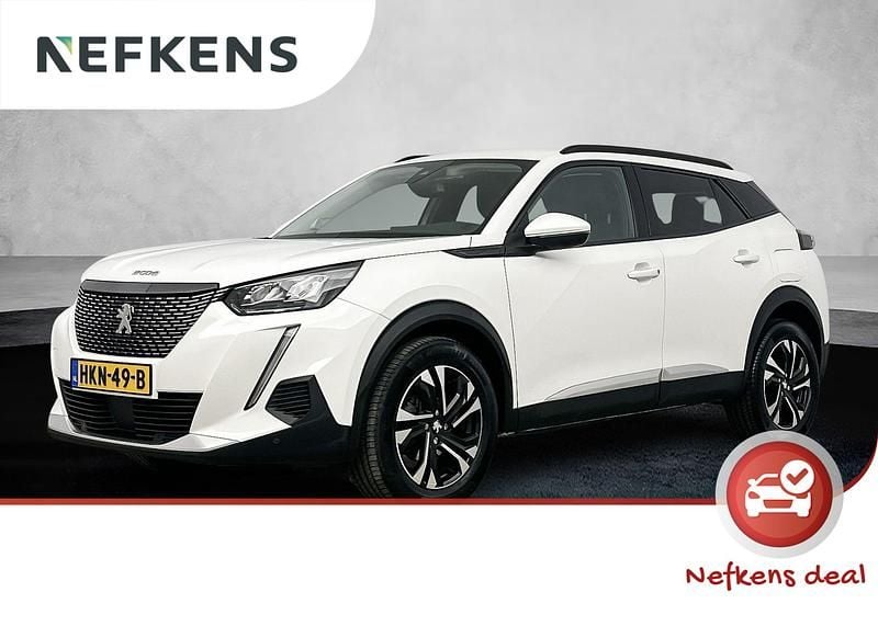 Wit Gebruikt 2020 Peugeot 2008 Allure SUV | € 19.400 (Eerlijke prijs) - Afbeelding 1/4