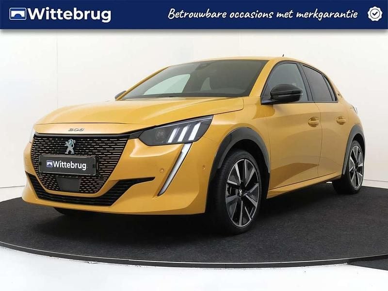 Geel Occasion 2021 Peugeot e-208 GTi Hatchback | € 16.925 (Goede deal) - Afbeelding 1/3