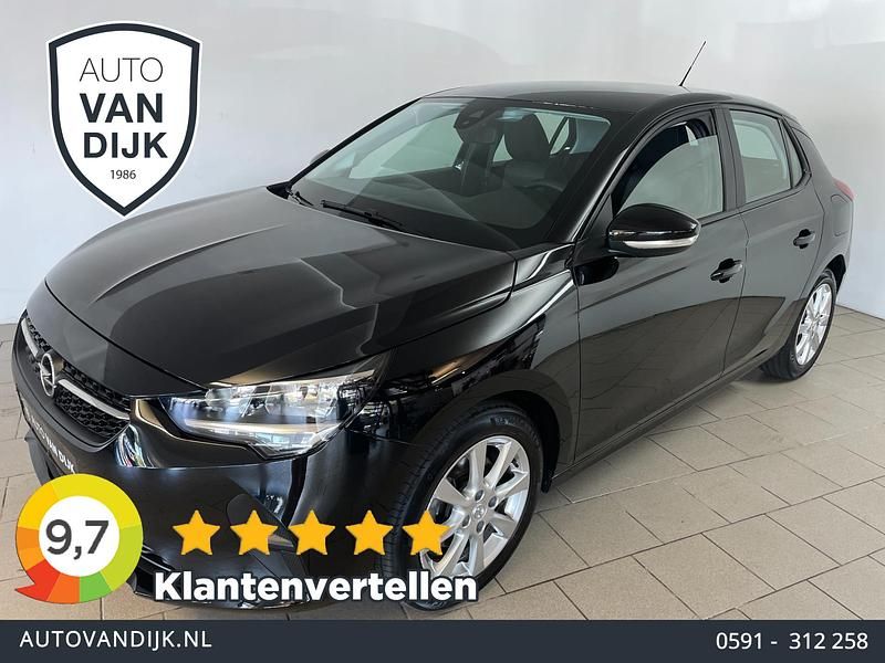 Zwart Gebruikt 2022 Opel Corsa Edition Stationwagen | € 10.685 (Goede deal) - Afbeelding 1/4