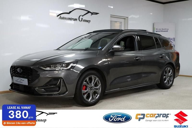 Grijs, metallic lak Gebruikt 2023 Ford Focus ST-Line X Stationwagen | € 28.400 (Duur) - Afbeelding 1/4