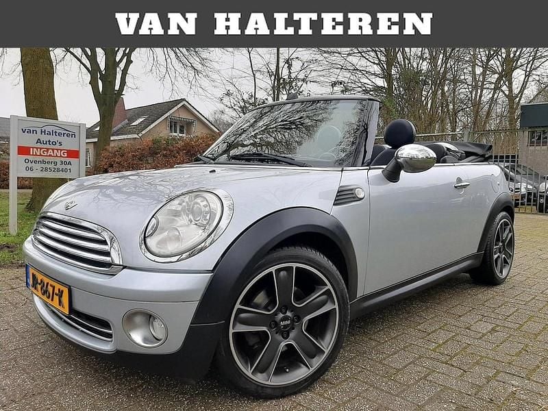 Grijs (metallic) Occasion 2009 Mini Cooper Cabriolet Cabriolet | € 4.999 (Super prijs) - Afbeelding 1/4