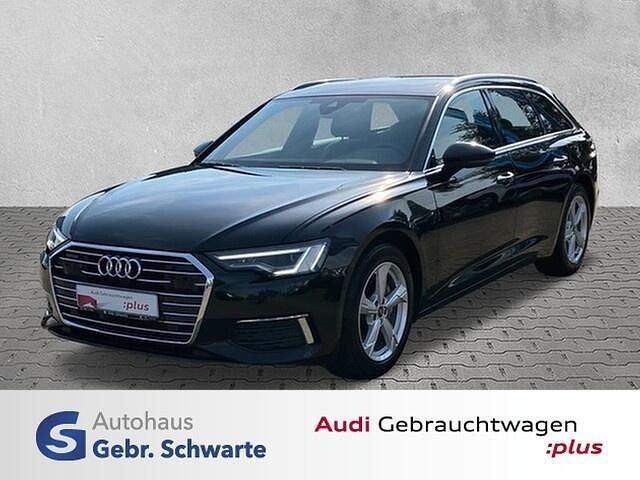 Zwart Occasion 2023 Audi A6 Design Stationwagen | € 54.465 (Duur) - Afbeelding 1/4