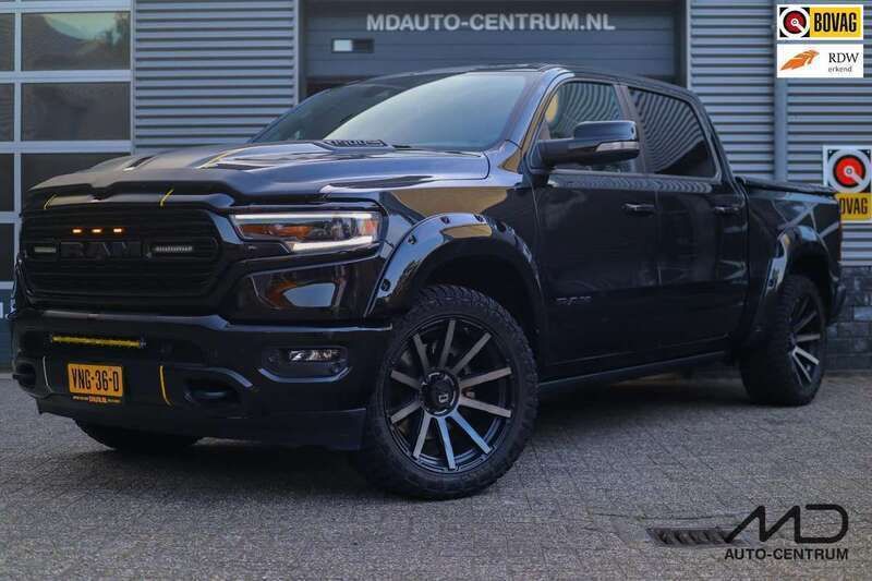 Zwart Gebruikt 2021 Dodge Ram Limited Pickup | € 61.495 (Eerlijke prijs) - Afbeelding 1/4