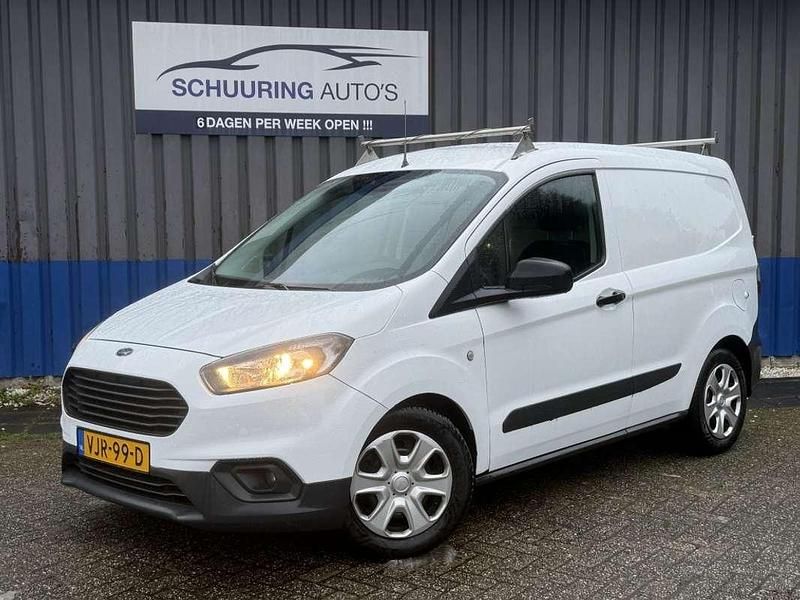 Wit Occasion 2021 Ford Transit Trend Van | € 8.999 (Super prijs) - Afbeelding 1/4