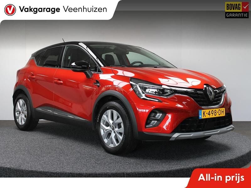 Rood Occasion 2020 Renault Captur Intens SUV | € 16.850 (Eerlijke prijs) - Afbeelding 1/4