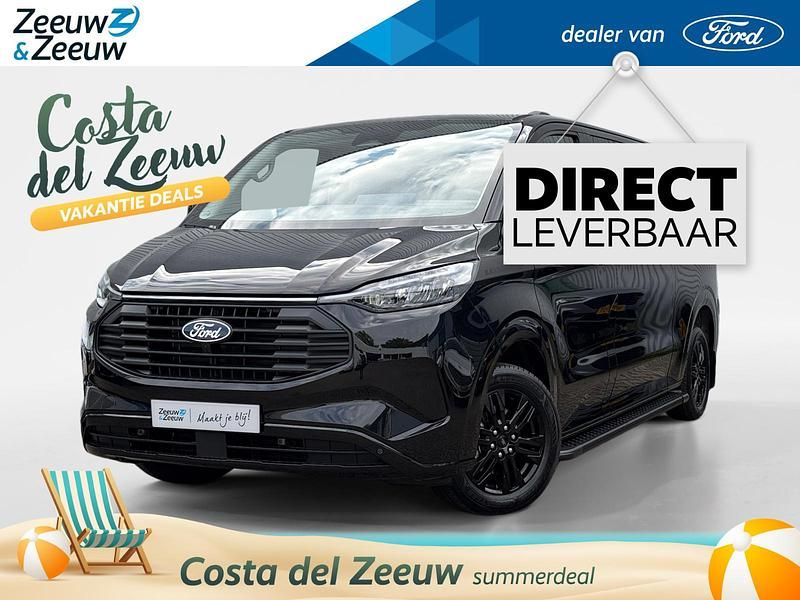 Agate black Nieuw 2025 Ford Transit Custom Platinum | € 56.486 (Iets duurder) - Afbeelding 1/4