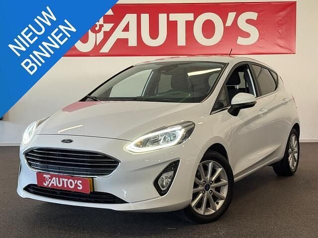 Wit Gebruikt 2019 Ford Fiesta Titanium Hatchback | € 10.950 (Goede deal) - Afbeelding 1/4