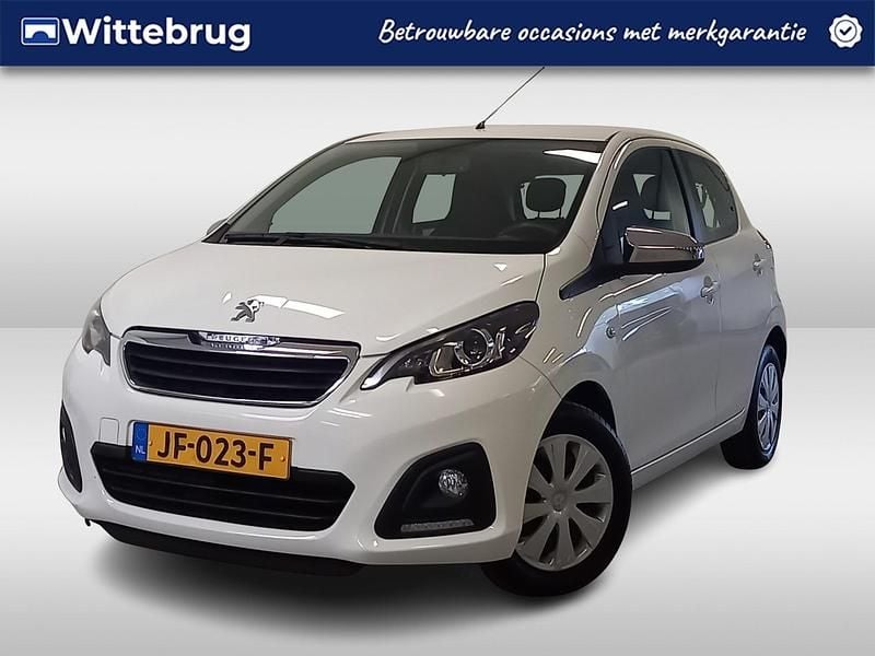Wit Gebruikt 2016 Peugeot 108 Active Hatchback | € 7.325 (Eerlijke prijs) - Afbeelding 1/3
