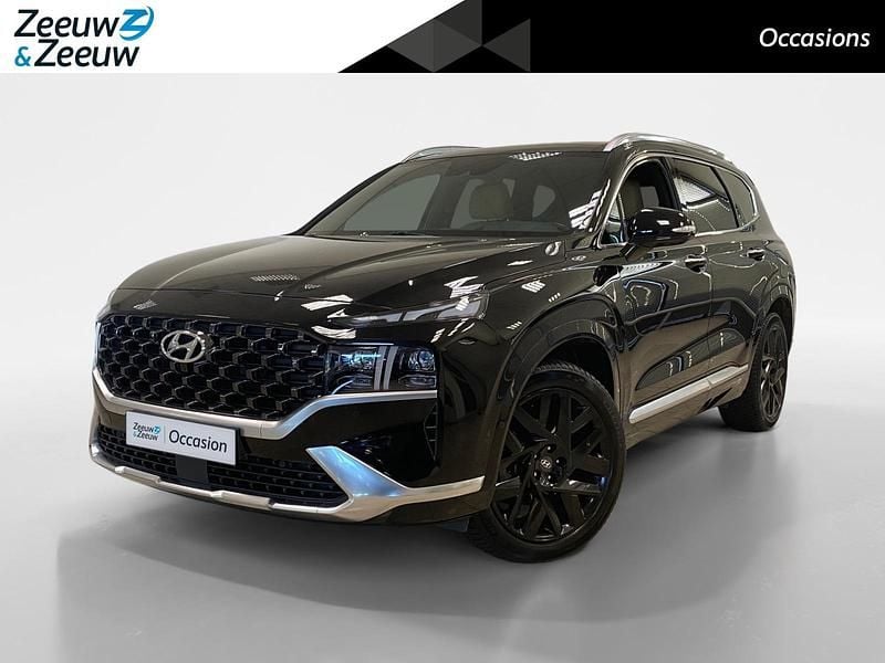 Abyss black metallic (a2b) Gebruikt 2023 Hyundai Santa Fe Premium SUV | € 31.450 (Goede deal) - Afbeelding 1/4