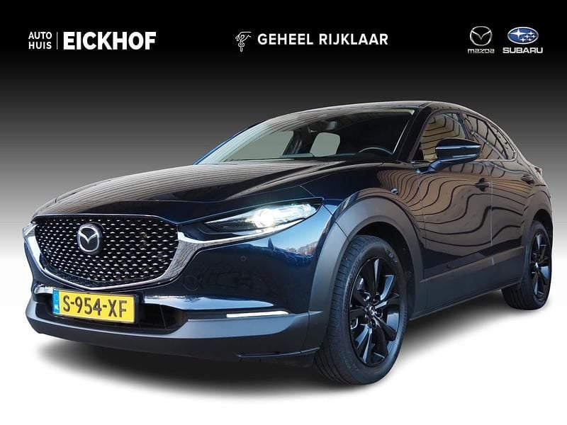 Blauw Gebruikt 2023 Mazda CX-30 Homura-Line SUV | € 30.950 (Eerlijke prijs) - Afbeelding 1/4