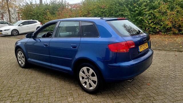 Occasion Audi A3 Sportback Ambition 125 PK (91 kW) 2008 Blauw Hatchback