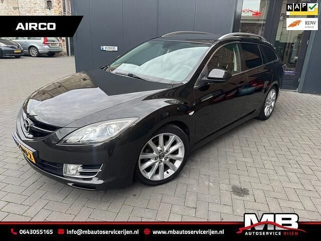 Zwart Gebruikt 2009 Mazda 6 Stationwagen | € 3.950 (Goede deal) - Afbeelding 1/4