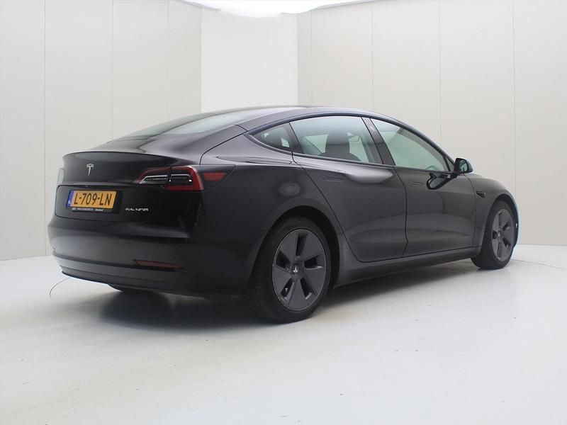 Occasion Tesla Model 3 Long Range AWD 366 kW (498 PK) 2021 Zwart Sedan