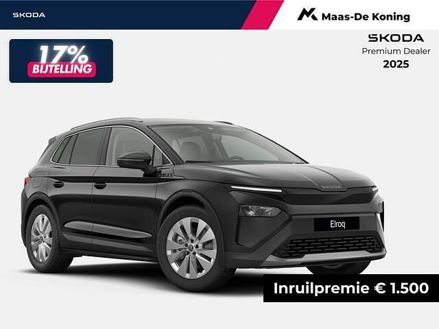 Zwart Nieuw 2026 Skoda Elroq Business Line SUV | € 43.990 (Eerlijke prijs) - Afbeelding 1/4