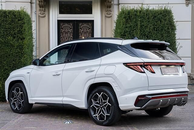 Wit Gebruikt 2024 Hyundai Tucson N Line SUV | € 38.940 (Eerlijke prijs) - Afbeelding 1/3
