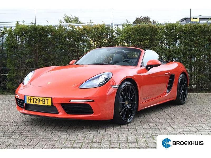 Oranje Gebruikt 2020 Porsche 718 Boxster Cabriolet | € 72.900 (Eerlijke prijs) - Afbeelding 1/4