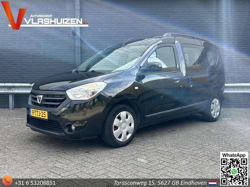 Zwart Gebruikt 2014 Dacia Dokker Lauréate Van | € 3.850 (Goede deal) - Afbeelding 1/4