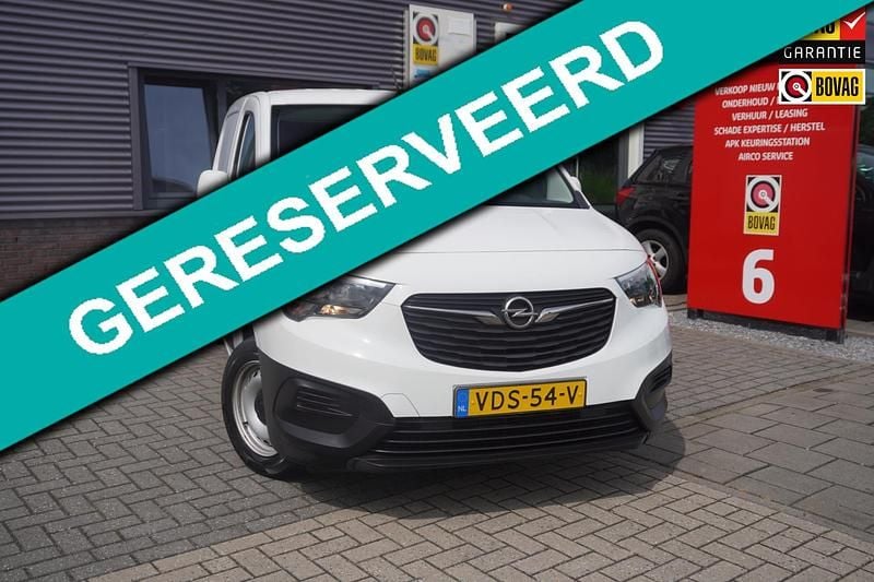 Wit Gebruikt 2019 Opel Combo Edition MPV | € 9.950 (Goede deal) - Afbeelding 1/4