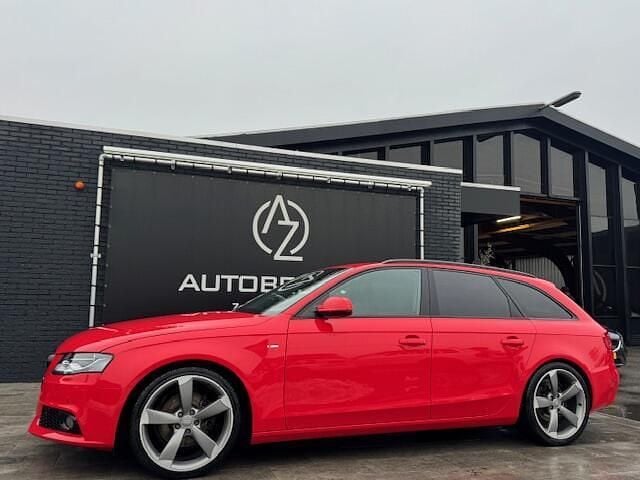 Rood Occasion 2012 Audi A4 S-Line Stationwagen | € 4.999 (Eerlijke prijs) - Afbeelding 1/4