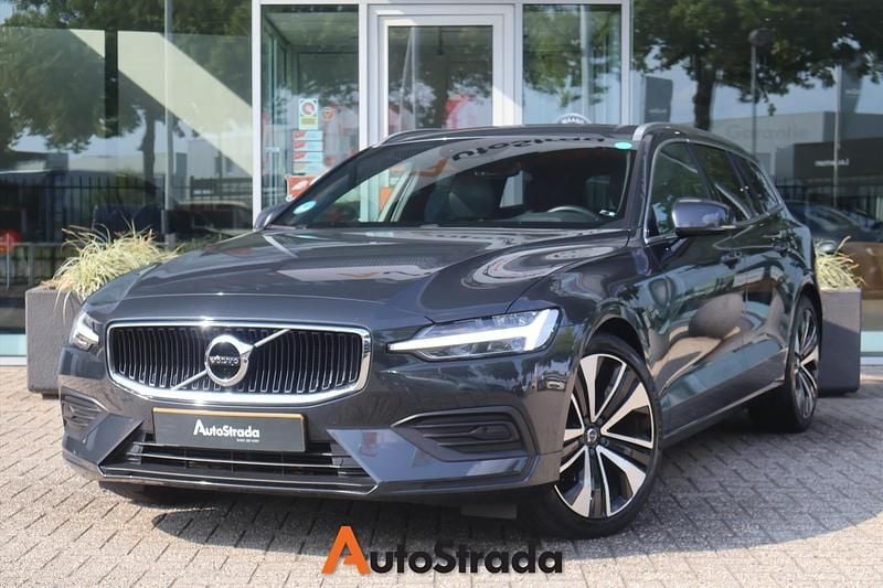 Grijs Gebruikt 2019 Volvo V60 Momentum Stationwagen | € 27.400 (Goede deal) - Afbeelding 1/4